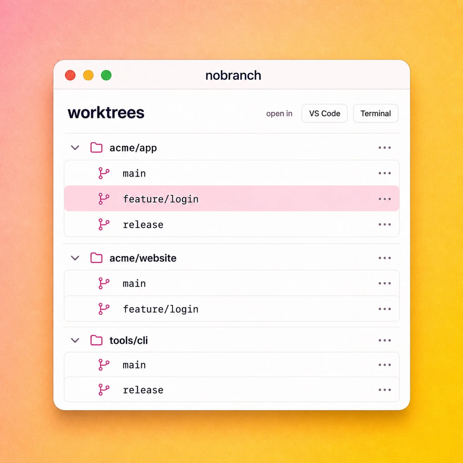 nobranch product preview