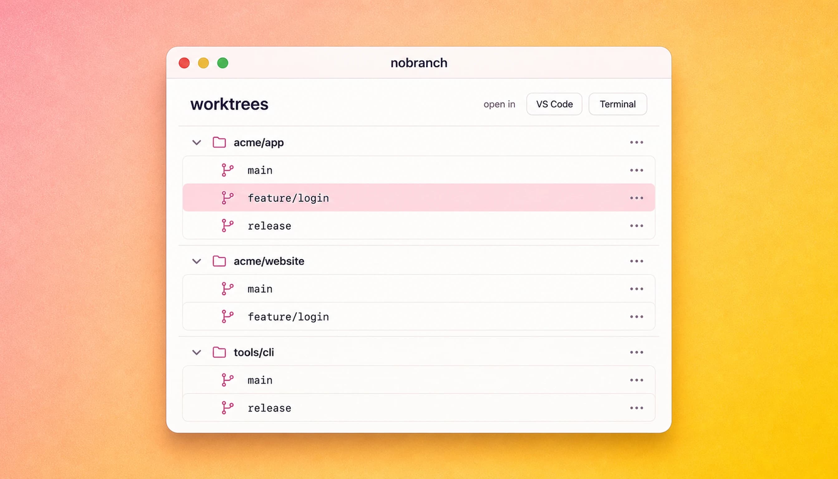 nobranch product preview