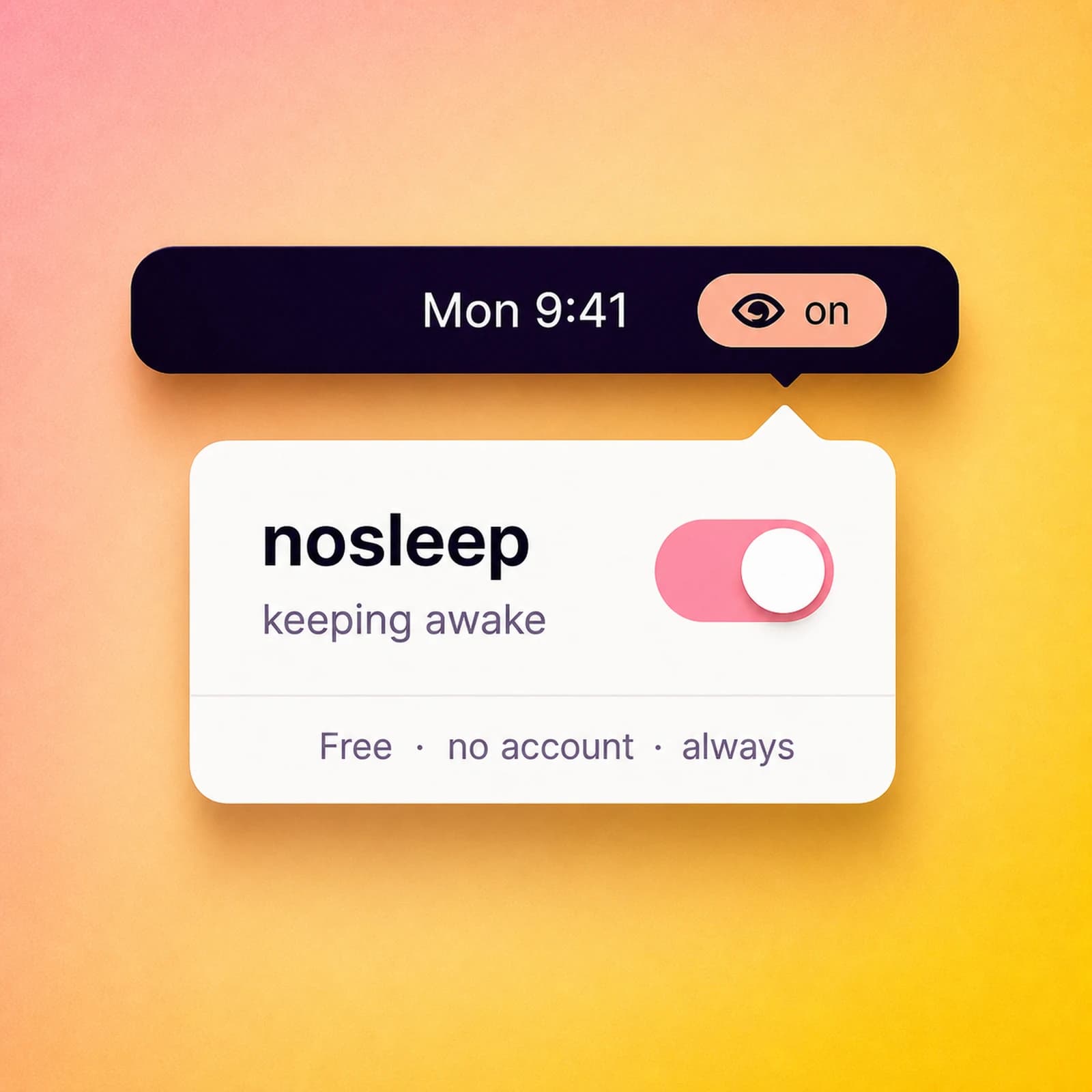 nosleep product preview