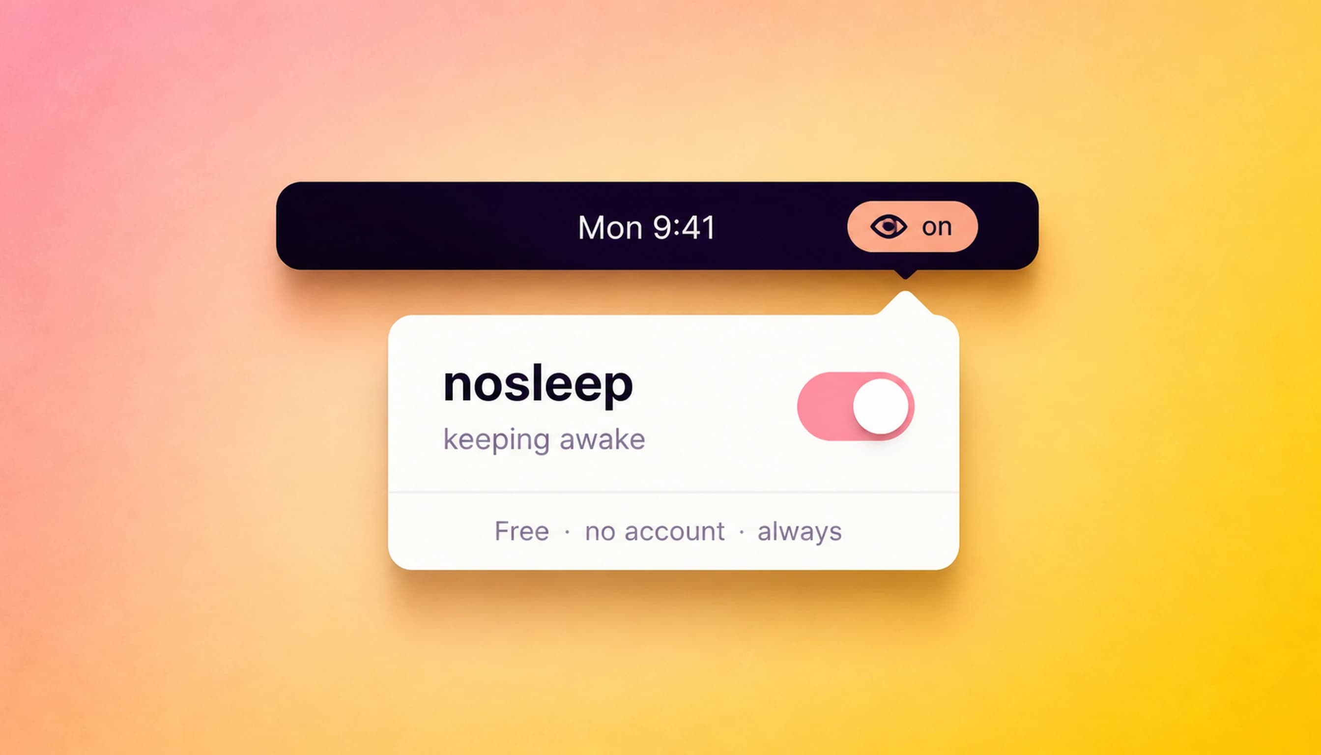 nosleep product preview